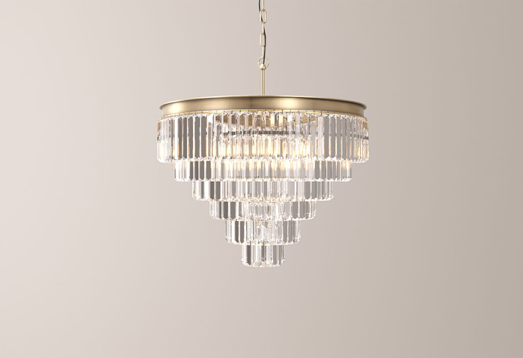 Anabella Gold Chandelier
