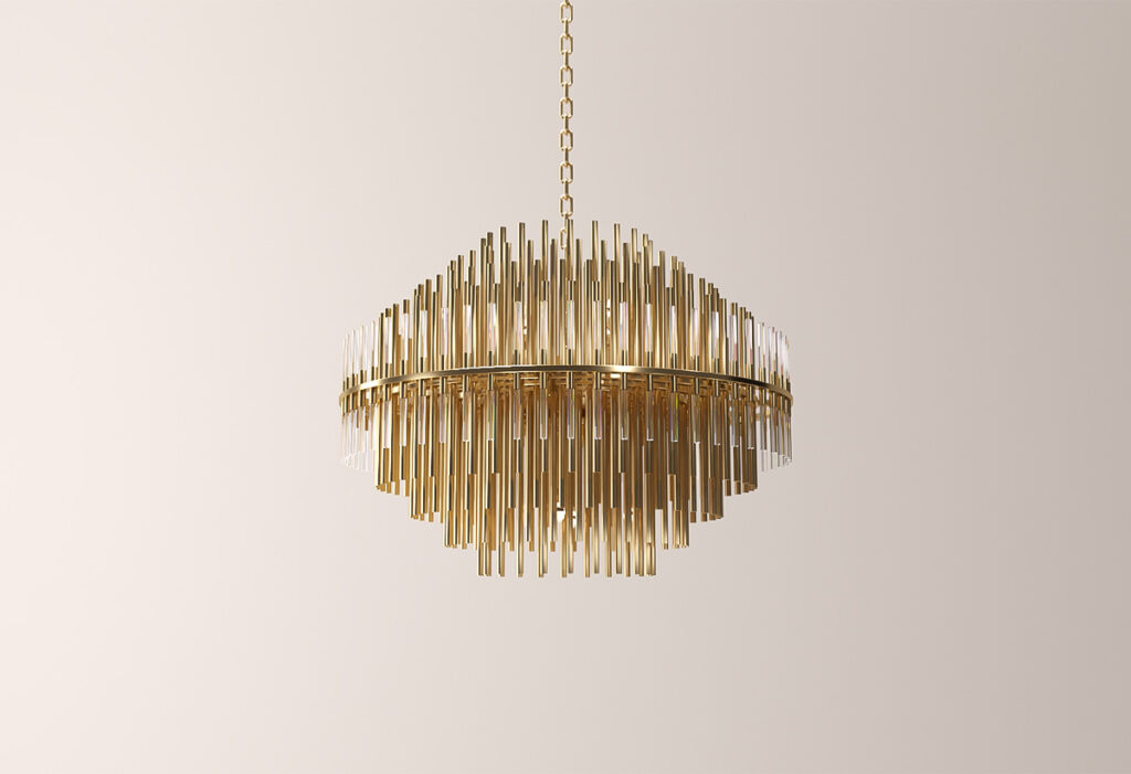 Andalucia Brass Chandelier